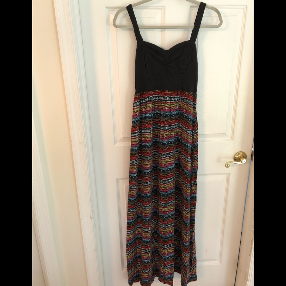 MUDD multicolor maxi dress